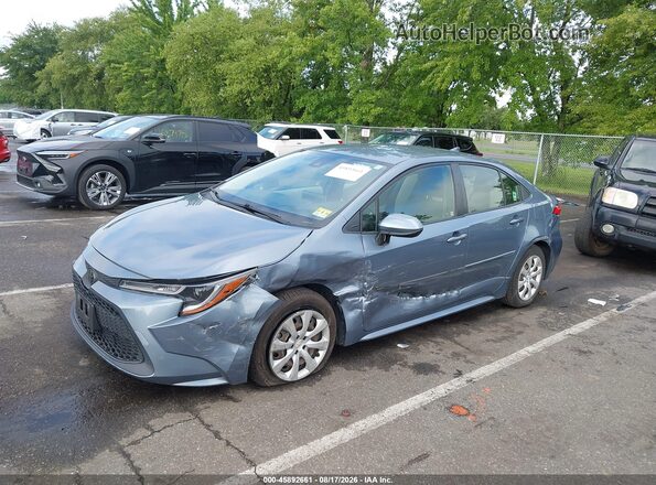 JTDEPRAE1LJ048461 2020 TOYOTA COROLLA Teal Вид спереду