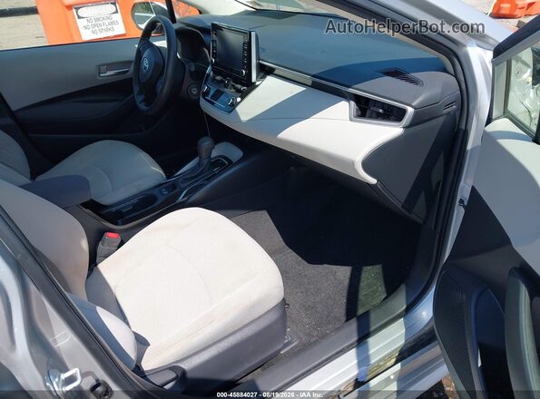 JTDEPRAE1LJ064899 2020 TOYOTA COROLLA Silver Widok wnętrza z przodu