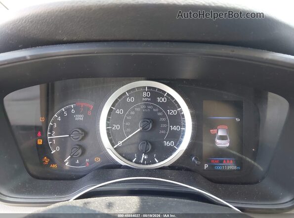 JTDEPRAE1LJ064899 2020 TOYOTA COROLLA Silver Widok tylnych siedzeń