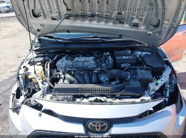 JTDEPRAE1LJ064899 2020 TOYOTA COROLLA Silver Widok z tyłu
