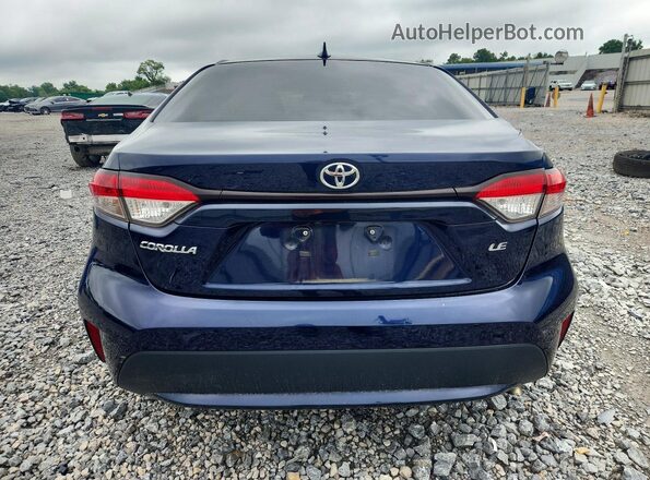 JTDEPRAE2LJ039963 2020 TOYOTA COROLLA Blue Widok z tyłu