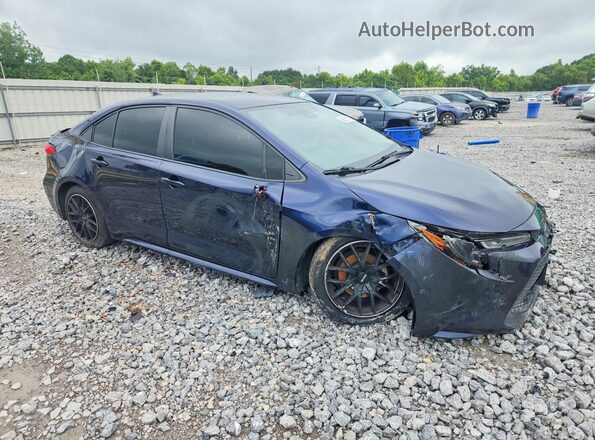 JTDEPRAE2LJ039963 2020 TOYOTA COROLLA Blue Przód prawy