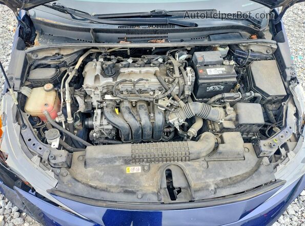 JTDEPRAE2LJ039963 2020 TOYOTA COROLLA Blue Widok wnętrza z tyłu