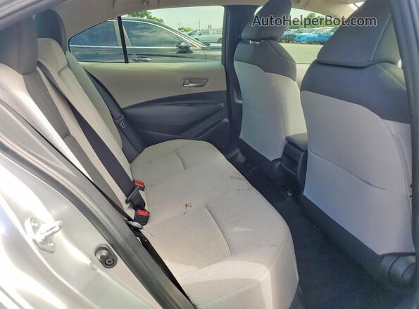 JTDEPRAE2LJ068962 2020 TOYOTA COROLLA Silver Widok tylnych siedzeń