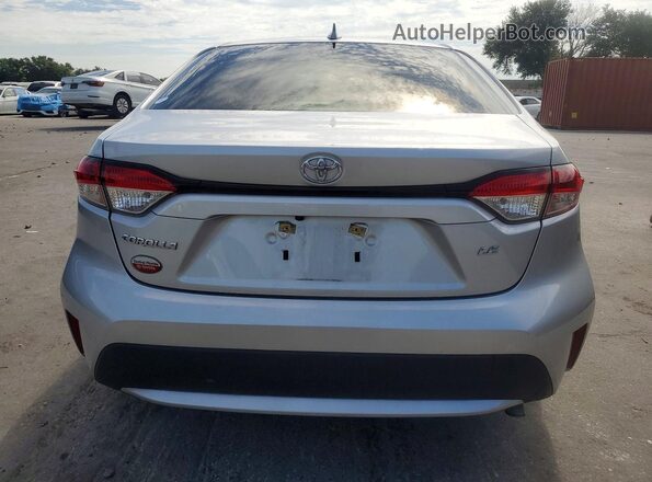 JTDEPRAE2LJ068962 2020 TOYOTA COROLLA Silver Widok z tyłu