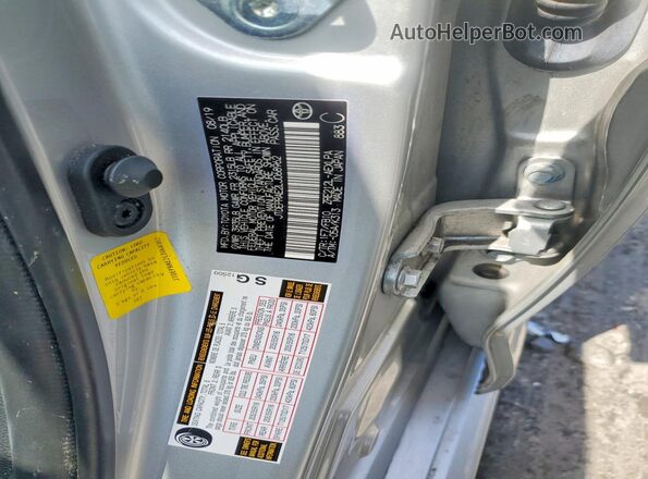 JTDEPRAE2LJ068962 2020 TOYOTA COROLLA Silver Widok komory silnika