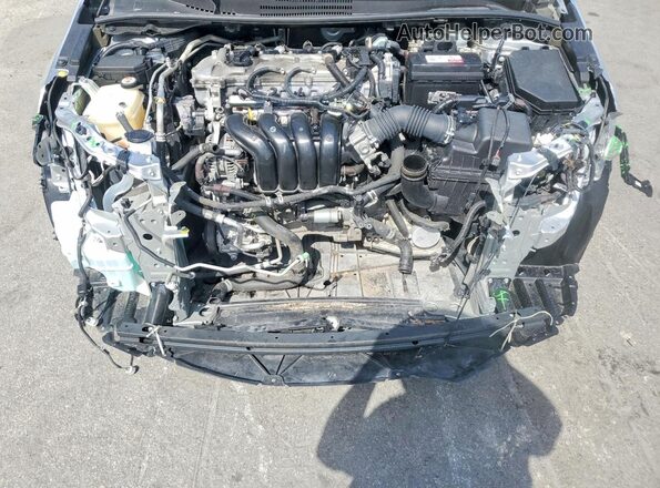 JTDEPRAE2LJ068962 2020 TOYOTA COROLLA Silver Widok wnętrza z tyłu