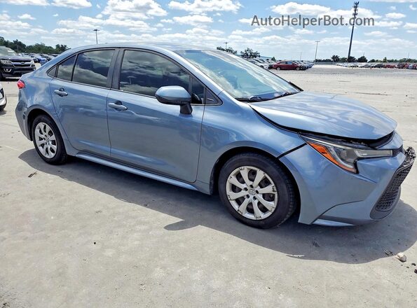 JTDEPRAE2LJ070257 2020 TOYOTA COROLLA Серый Передняя правая четверть