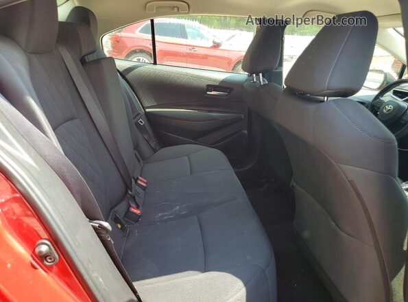 JTDEPRAE2LJ078276 2020 TOYOTA COROLLA Red Հետևի նստատեղերի տեսք
