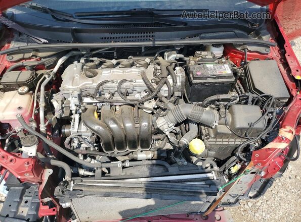 JTDEPRAE2LJ078276 2020 TOYOTA COROLLA Red Սալոնի հետևի տեսք