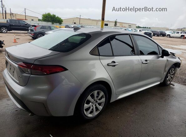 JTDEPRAE2LJ093294 2020 TOYOTA COROLLA Серебряный Задняя правая четверть