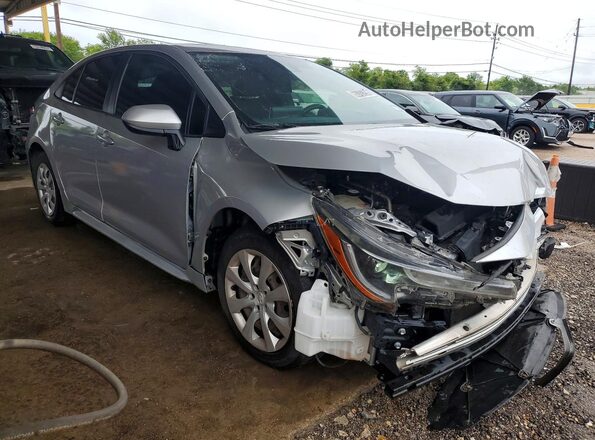 JTDEPRAE2LJ093294 2020 TOYOTA COROLLA Серебряный Передняя правая четверть