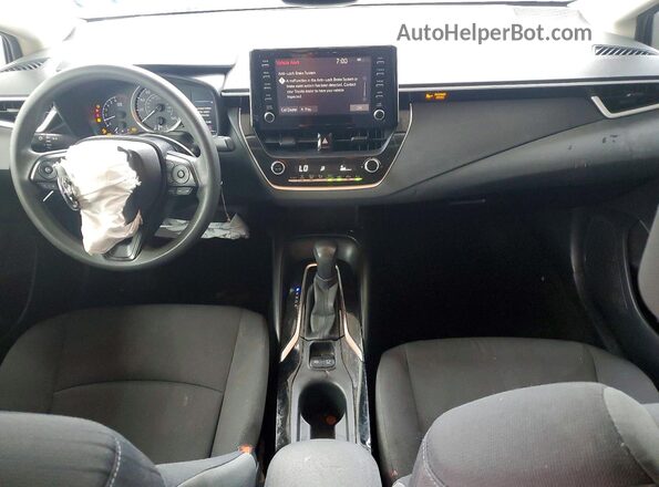 JTDEPRAE2LJ093294 2020 TOYOTA COROLLA Серебряный Вид панели приборов