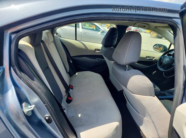JTDEPRAE2LJ108778 2020 TOYOTA COROLLA Blue Հետևի նստատեղերի տեսք