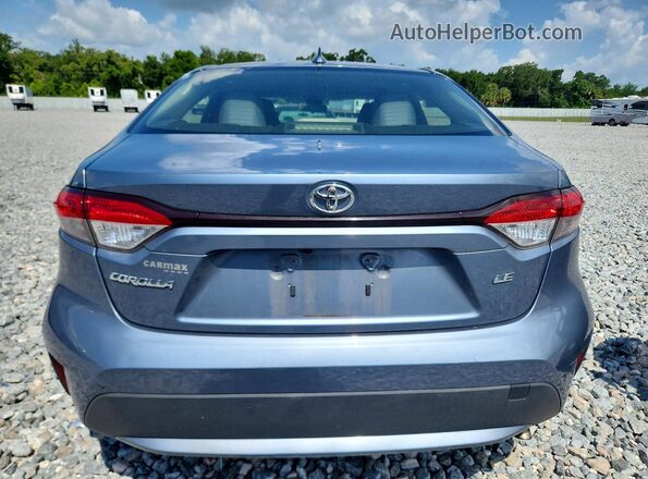 JTDEPRAE2LJ108778 2020 TOYOTA COROLLA Blue Հետևի տեսք