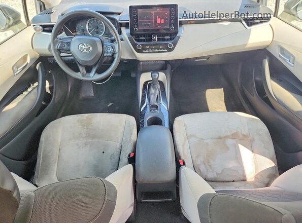 JTDEPRAE2LJ108778 2020 TOYOTA COROLLA Blue Առջևի վահանակի տեսք