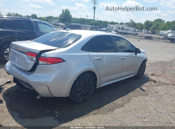 JTDEPRAE2LJ114662 2020 TOYOTA COROLLA Серебряный Задняя правая четверть
