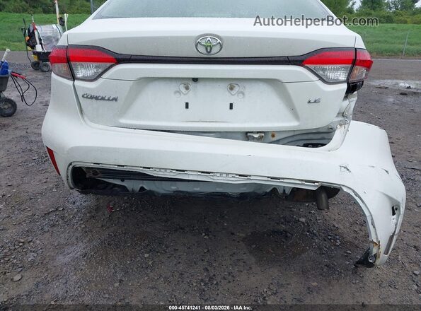 JTDEPRAE3LJ007233 2020 TOYOTA COROLLA White Vista frontal