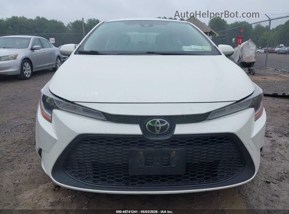 JTDEPRAE3LJ007233 2020 TOYOTA COROLLA White Vista interior trasera