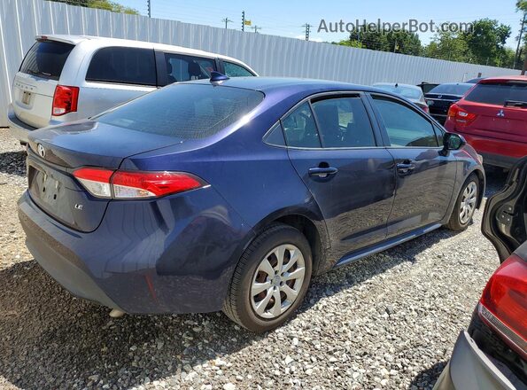JTDEPRAE3LJ012643 2020 TOYOTA COROLLA Blue Tył prawy