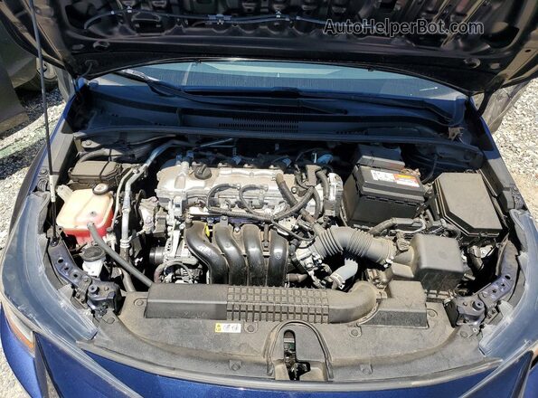 JTDEPRAE3LJ012643 2020 TOYOTA COROLLA Blue Widok wnętrza z tyłu