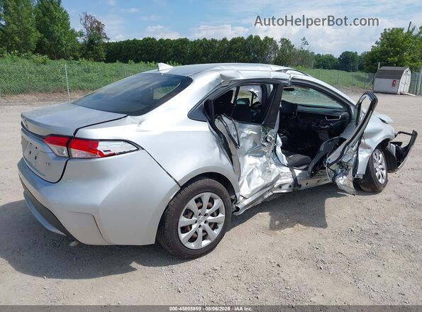 JTDEPRAE3LJ028518 2020 TOYOTA COROLLA Silver Հետևի աջ