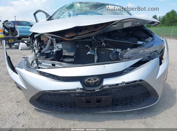 JTDEPRAE3LJ028518 2020 TOYOTA COROLLA Silver Դիմացի տեսք