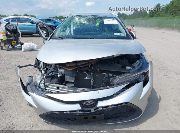 JTDEPRAE3LJ028518 2020 TOYOTA COROLLA Silver Սալոնի հետևի տեսք