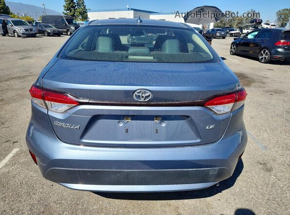 JTDEPRAE3LJ042385 2020 TOYOTA COROLLA Blue Rear view