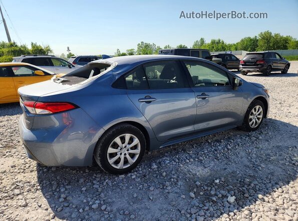 JTDEPRAE3LJ044802 2020 TOYOTA COROLLA Blue Задня права чверть