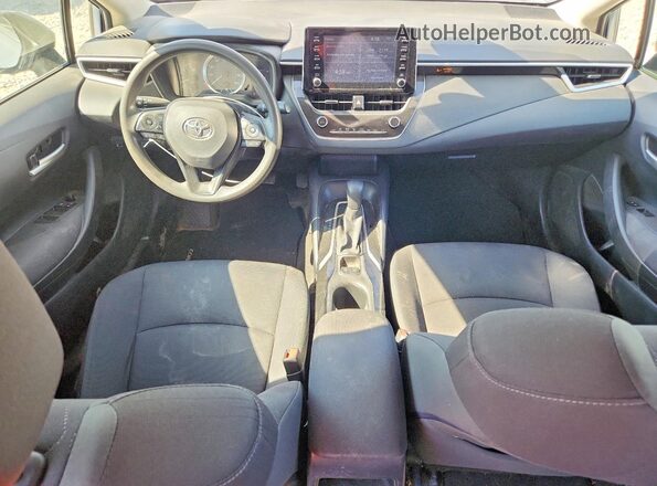 JTDEPRAE3LJ044802 2020 TOYOTA COROLLA Blue Вид панелі приладів