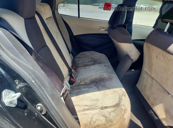 JTDEPRAE3LJ055962 2020 TOYOTA COROLLA Black Rear seats view