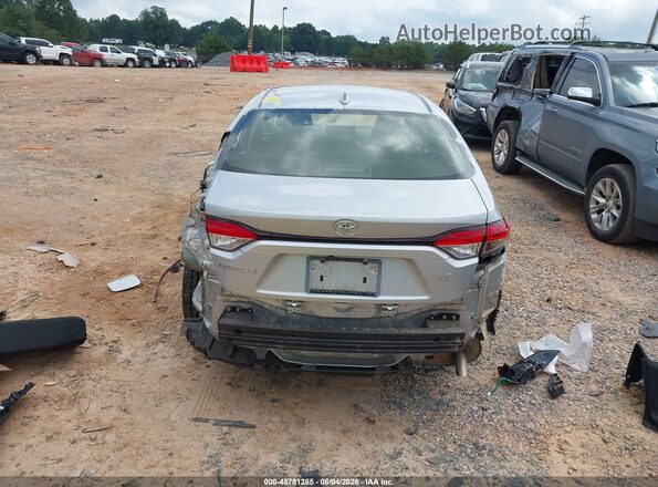 JTDEPRAE3LJ056173 2020 TOYOTA COROLLA Silver Front view