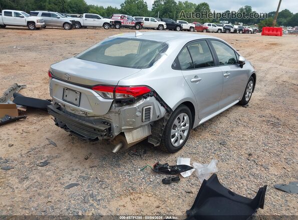 JTDEPRAE3LJ056173 2020 TOYOTA COROLLA Silver Rear right