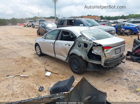 JTDEPRAE3LJ056173 2020 TOYOTA COROLLA Silver Rear left