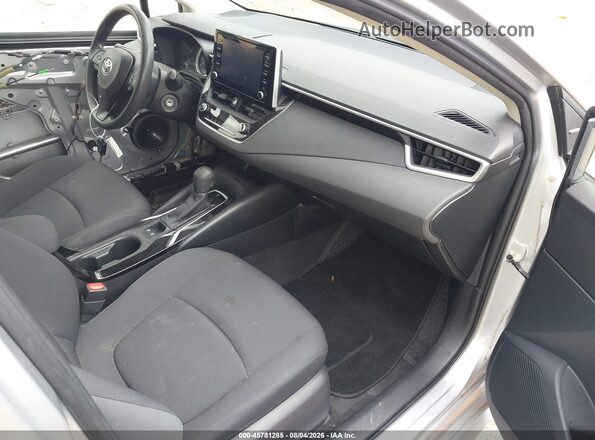 JTDEPRAE3LJ056173 2020 TOYOTA COROLLA Silver Front interior view