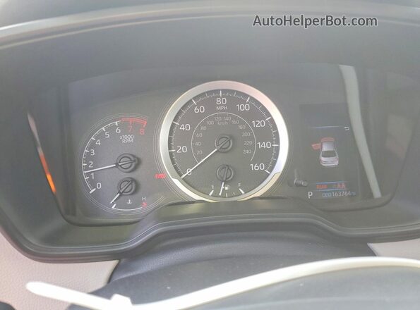 JTDEPRAE3LJ065469 2020 TOYOTA COROLLA Серебряный Вид щитка приборов
