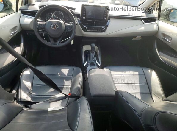 JTDEPRAE3LJ065469 2020 TOYOTA COROLLA Серебряный Вид панели приборов