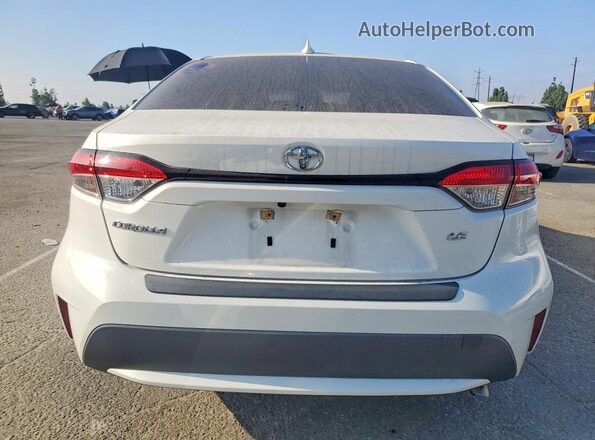 JTDEPRAE3LJ093854 2020 TOYOTA COROLLA White Հետևի տեսք