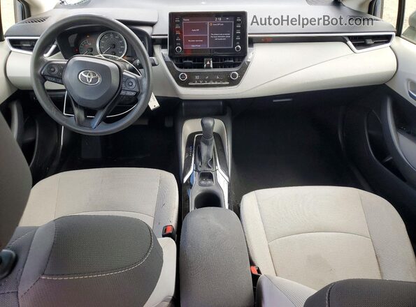 JTDEPRAE4LJ064685 2020 TOYOTA COROLLA Blue წინა პანელის ხედი