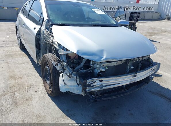JTDEPRAE4LJ077050 2020 TOYOTA COROLLA Silver წინა ხედი