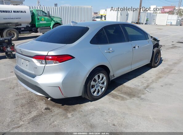 JTDEPRAE4LJ077050 2020 TOYOTA COROLLA Silver უკანა მარჯვენა