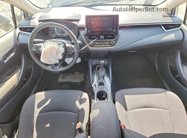 JTDEPRAE4LJ101413 2020 TOYOTA COROLLA Gray Widok deski rozdzielczej