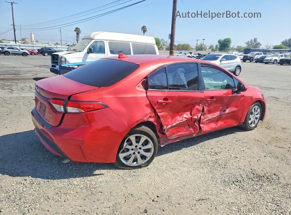JTDEPRAE4LJ107695 2020 TOYOTA COROLLA Red Trasero derecho