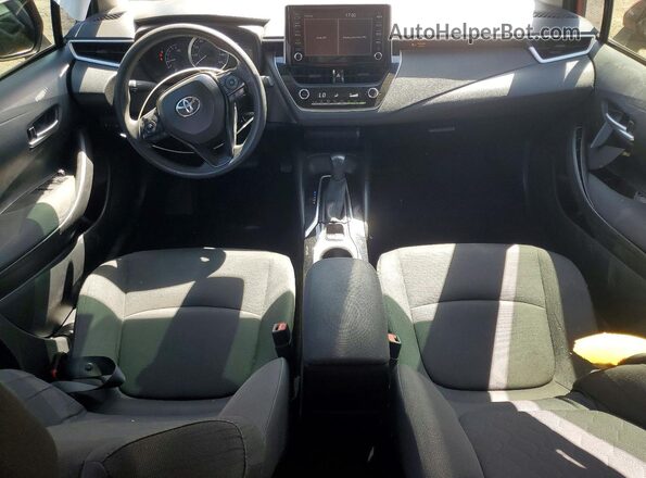 JTDEPRAE4LJ107695 2020 TOYOTA COROLLA Red Vista del salpicadero