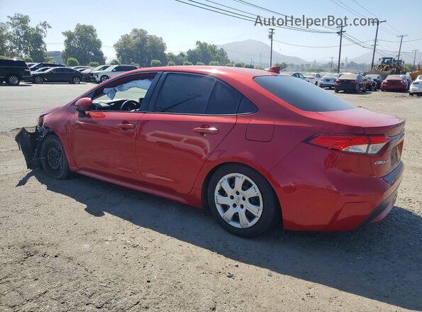 JTDEPRAE4LJ107695 2020 TOYOTA COROLLA Red Trasero izquierdo