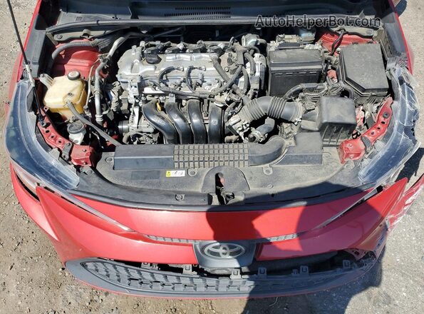 JTDEPRAE4LJ107695 2020 TOYOTA COROLLA Red Vista interior trasera