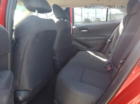 JTDEPRAE4LJ107695 2020 TOYOTA COROLLA Red Vista de los asientos traseros