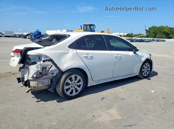 JTDEPRAE4LJ113612 2020 TOYOTA COROLLA White Trasero derecho