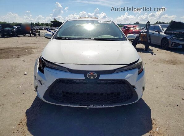 JTDEPRAE4LJ113612 2020 TOYOTA COROLLA White Vista frontal